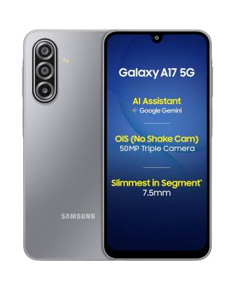 Samsung Galaxy A17 5G (Gray, 128 GB)  (8 GB RAM)
