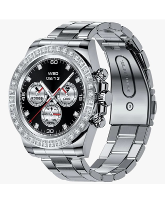 FIREBOLT Blizzard Ultra BSW153  Silver  SS  1.69 SMART WATCH